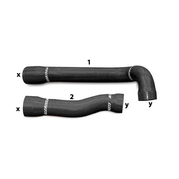 1999-2006 BMW 3 Series E46 Mishimoto Black Silicone Hose Kit