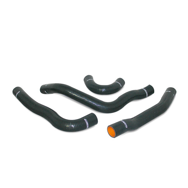 2008-2013 Mitsubishi EVO X Mishimoto Black Silicone Hose Kit - MMHOSE-EVO-10BK