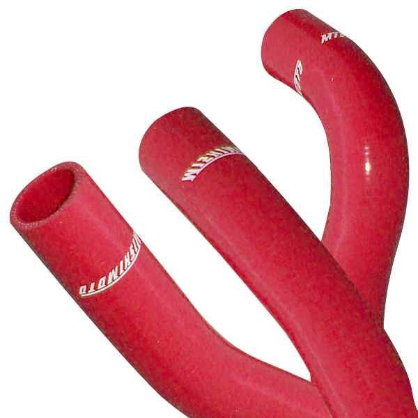 2008-2013 Mitsubishi EVO X Mishimoto Red Silicone Hose Kit
