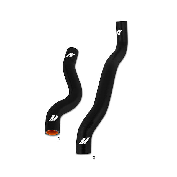 1996-1998 Mitsubishi EVO 4 5 Mishimoto Black Silicone Hose Kit