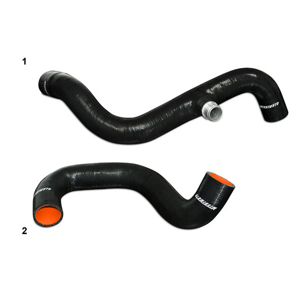 1994-1997 Ford F250 F350 SuperDuty 7.3L Diesel Mishimoto Black Hose Kit