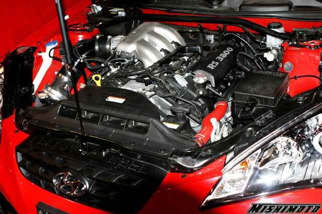 2010-2013 Hyundai Genesis Coupe V6 Mishimoto Black Silicone Hose Kit