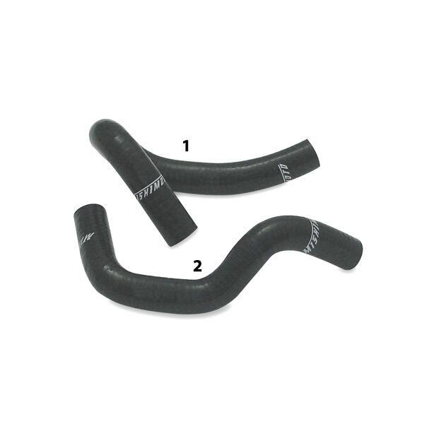 1990-1991 Mazda Miata Mishimoto Black Silicone Heater Hose Set