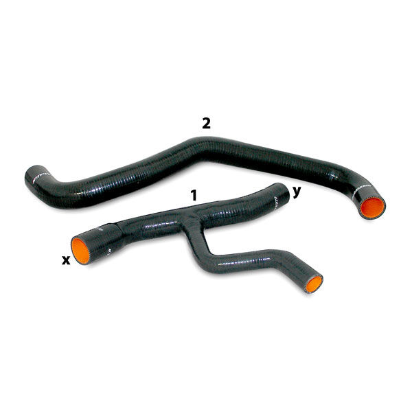 1996-2004 Ford Mustang GT Mishimoto Black Silicone Hose Kit