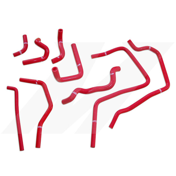 2001-2005 Subaru WRX Mishimoto Red Silicone Ancillary Hose - MMHOSE-SUB-ANCRD
