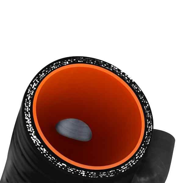 2001-2007 Subaru WRX & STi Mishimoto Black Silicone Induction Hose