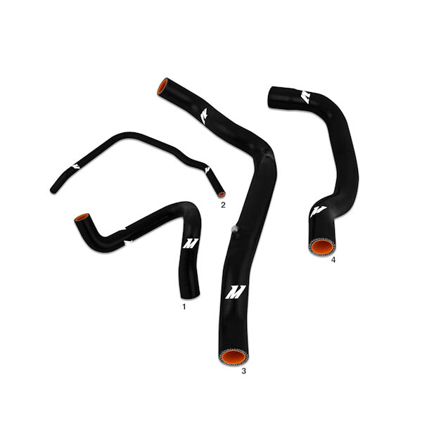 2002-2008 Mini Cooper S Mishimoto Black Silicone Hose Kit