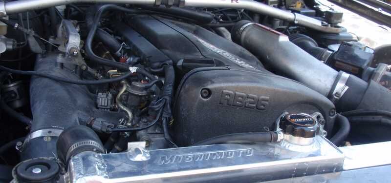 1995-1998 Nissan Skyline R33 Mishimoto Aluminum Radiator