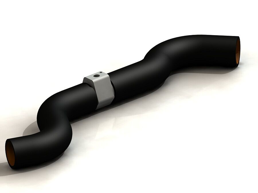 Universal Mishimoto 32mm Water Temperature Sensor Adapter Black