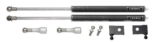 1999-2009 Honda S2000 Carbon Fiber Hood Damper Kit by NRG - NRG-HD-140CF