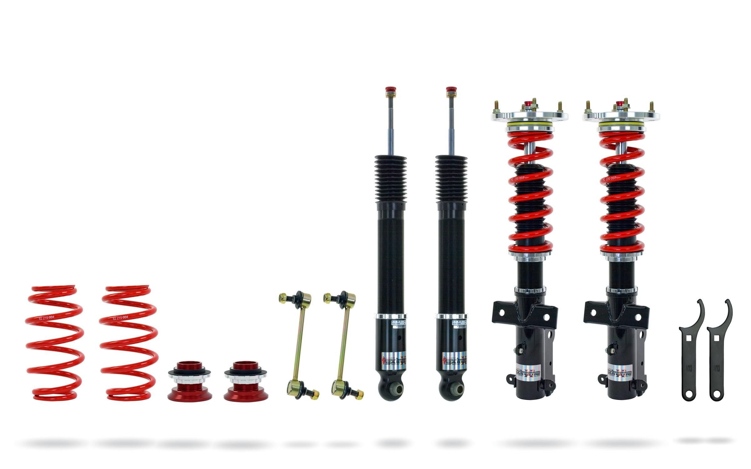 2012-2013 Ford Mustang Boss 302 Pedders Coilovers 4PC - PED-160052