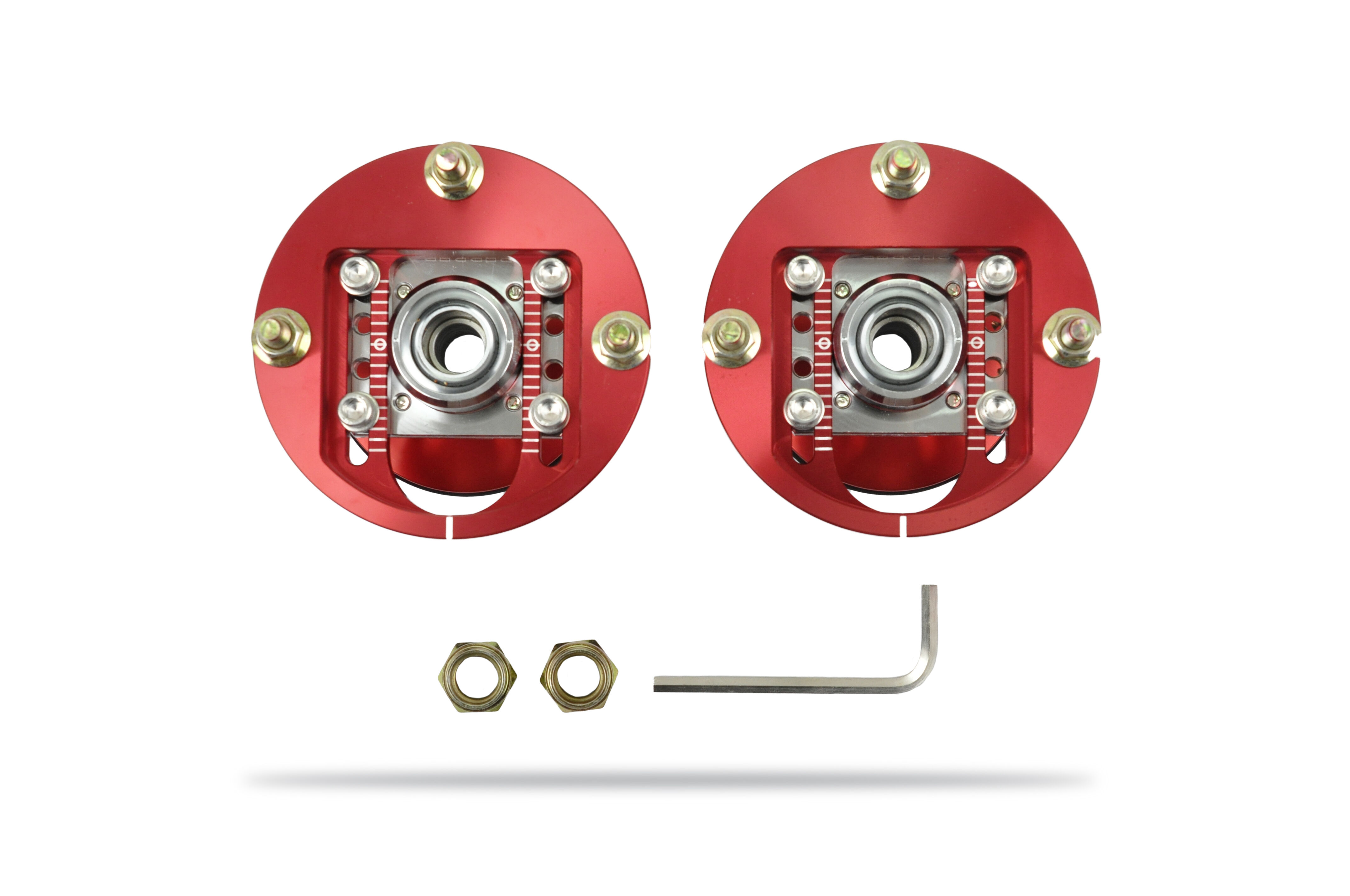 2012-2013 Chevrolet Camaro ZL1 Pedders Camber Plate Kit Front 2PC - PED-581050