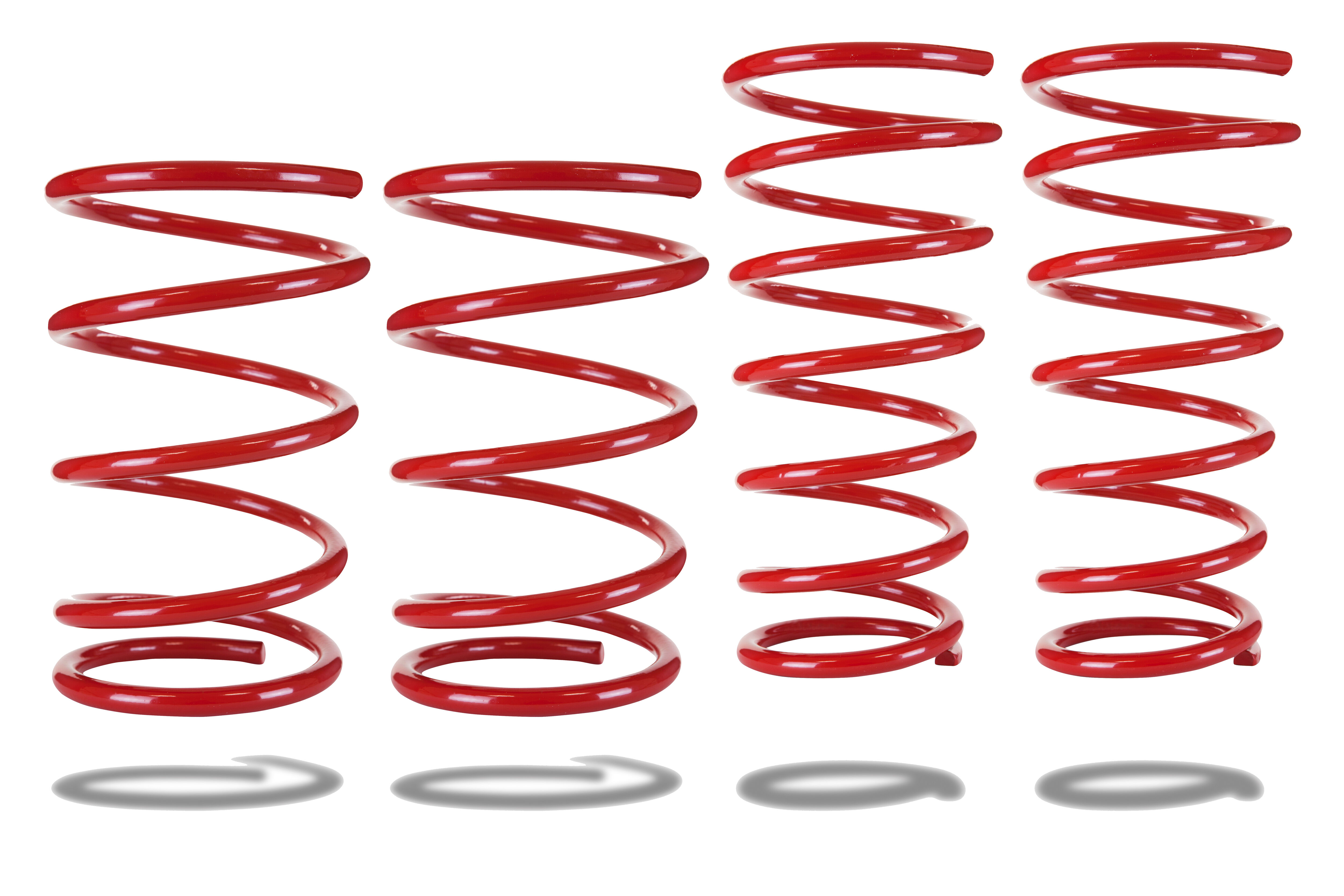 2004-2005 Subaru Forester XT Pedders Lowering Springs Front and Rear 4PC - PED-804014