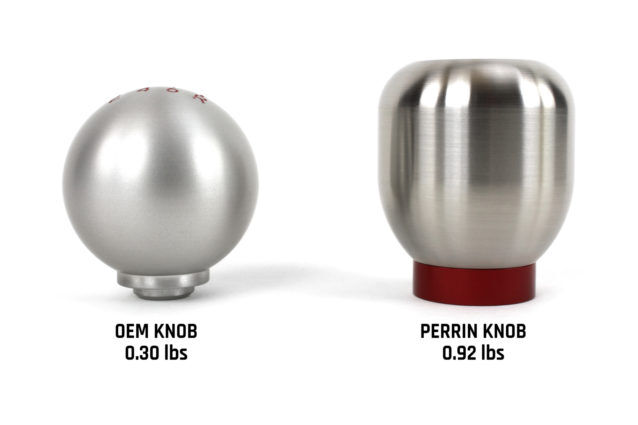 2017-2021 Honda Civic Si/Type-R Coupe/Sedan/Touring HB Brushed Stainless Steel Shift Knob by Perrin