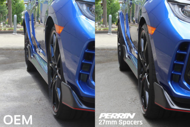 2017-2021 Honda Civic Type-R Touring Hatchback 27mm Wheel Spacers by Perrin