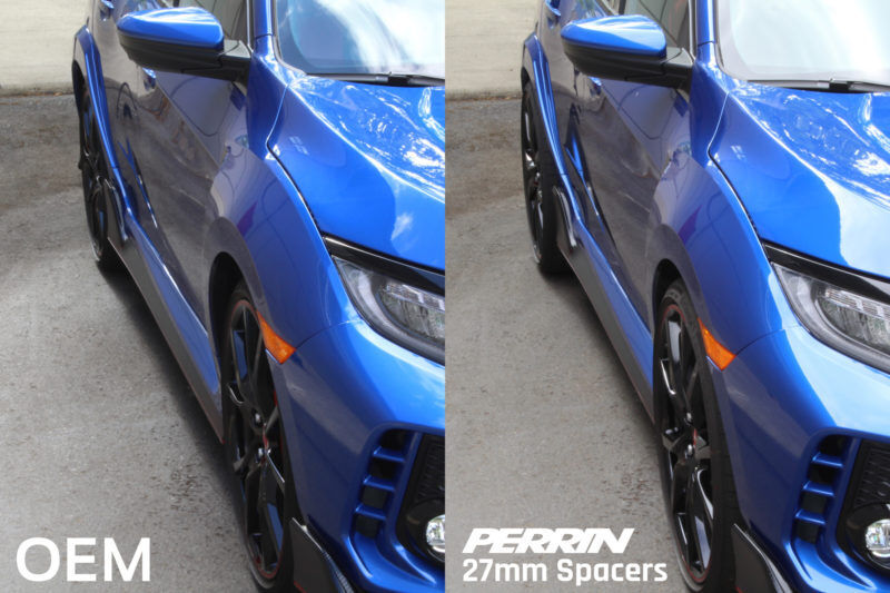 2017-2021 Honda Civic Type-R Touring Hatchback 27mm Wheel Spacers by Perrin