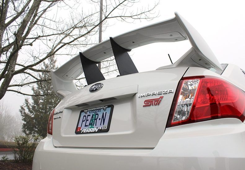 2011-2014 Subaru Impreza WRX & STI Sedan Black Wing Stabilizer by Perrin