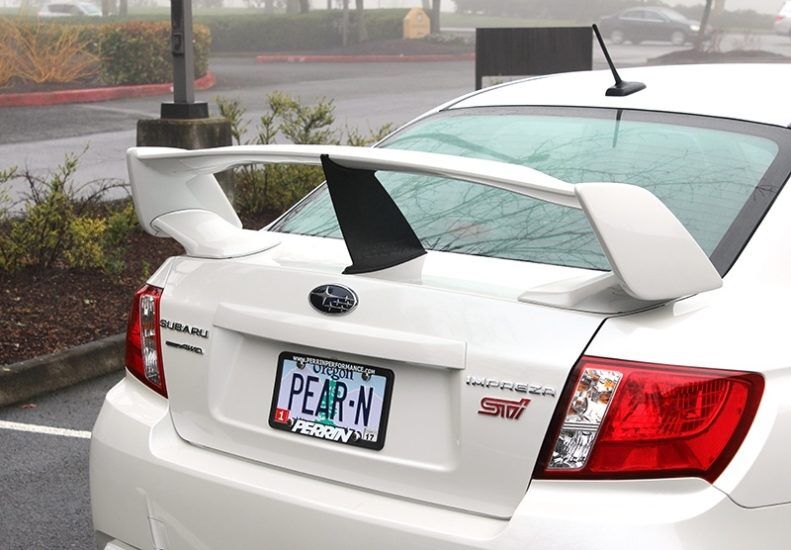 2011-2014 Subaru Impreza WRX & STI Sedan Black Wing Stabilizer by Perrin