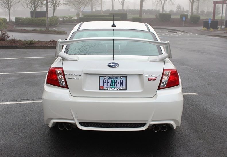 2011-2014 Subaru Impreza WRX & STI Sedan Black Wing Stabilizer by Perrin