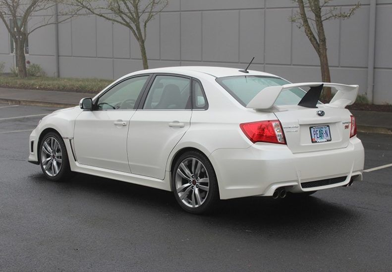 2011-2014 Subaru Impreza WRX & STI Sedan Black Wing Stabilizer by Perrin