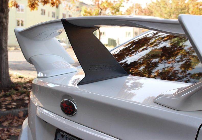 2015-2021 Subaru WRX STI Sedan Black Wing Stabilizer by Perrin