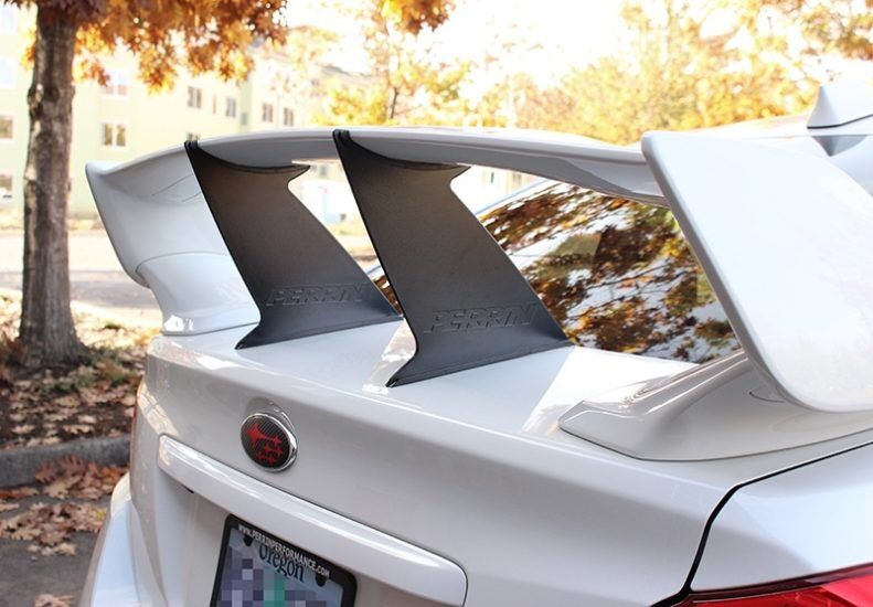 2015-2021 Subaru WRX STI Sedan Black Wing Stabilizer by Perrin