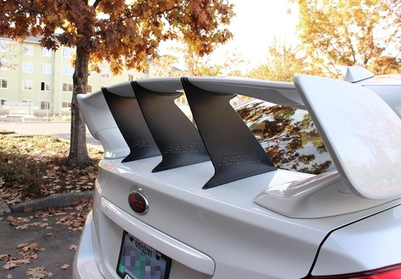 2015-2021 Subaru WRX STI Sedan Black Wing Stabilizer by Perrin