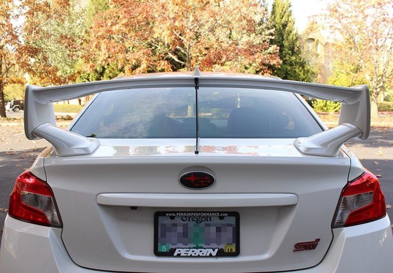 2015-2021 Subaru WRX STI Sedan Black Wing Stabilizer by Perrin