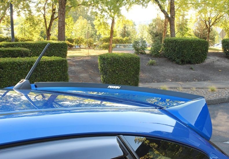 2008-2014 Subaru Impreza WRX & STI Hatchback Black Gurney Flap by Perrin