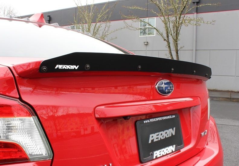 2015-2021 Subaru WRX & STI Black Gurney Flap by Perrin