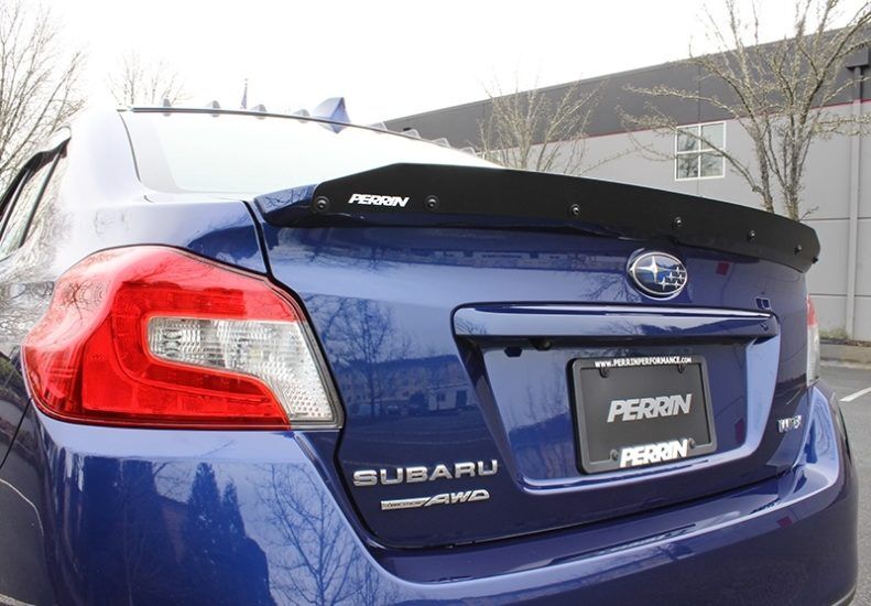 2015-2021 Subaru WRX & STI Black Gurney Flap by Perrin