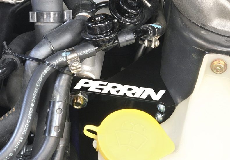 2003-2007 Subaru Forester XT Black Master Cylinder Brace by Perrin