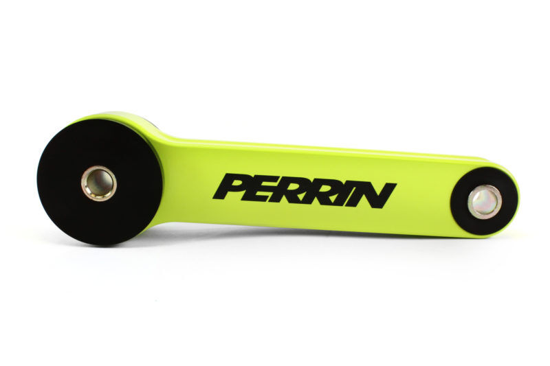 2005-2009 Subaru Legacy Base/GT & Outback XT Neon Yellow Pitch Stop Mount by Perrin