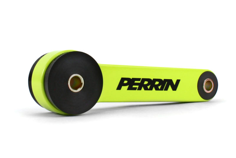 2005-2009 Subaru Legacy Base/GT & Outback XT Neon Yellow Pitch Stop Mount by Perrin