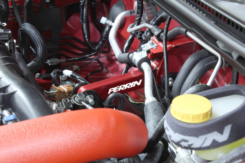 2005-2009 Subaru Legacy Base/GT & Outback XT Red Pitch Stop Mount by Perrin