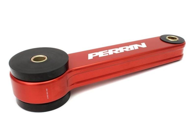 2005-2009 Subaru Legacy Base/GT & Outback XT Red Pitch Stop Mount by Perrin - PSP-DRV-101RD
