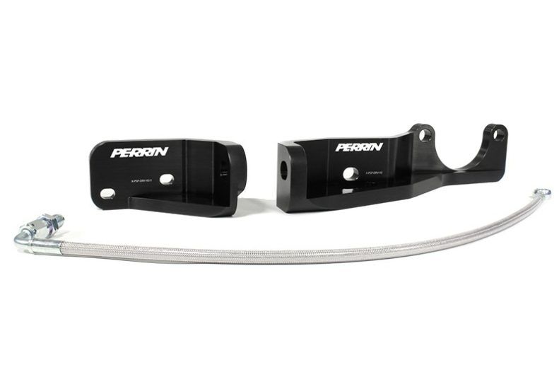 2015-2021 Subaru WRX & STI Black Pitch Stop Brace by Perrin - PSP-DRV-112BK