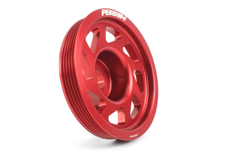 1993-2014 Subaru Impreza WRX & STI EJ Red Lightweight Crank Pulley by Perrin