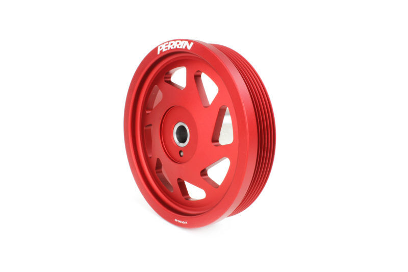 2016-2018 Subaru Forester FA/FB Red Lightweight Crank Pulley by Perrin