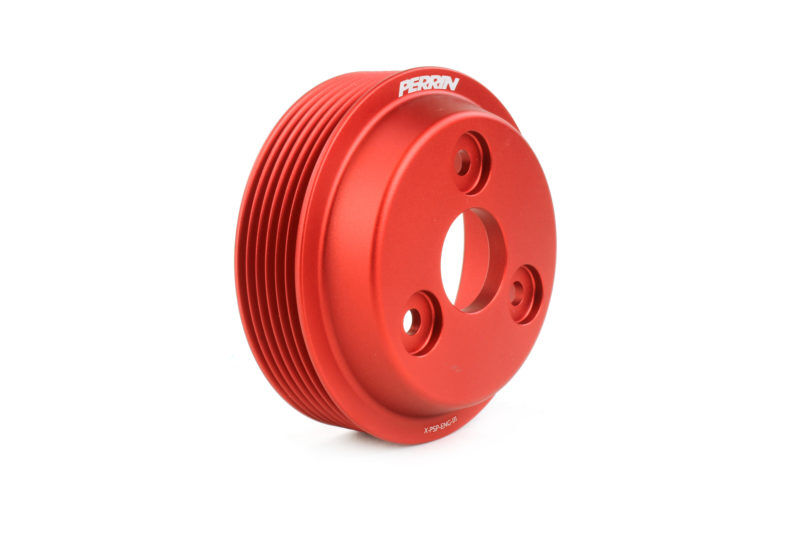 2015-2021 Subaru WRX Red Water Pump Pulley by Perrin - PSP-ENG-111RD