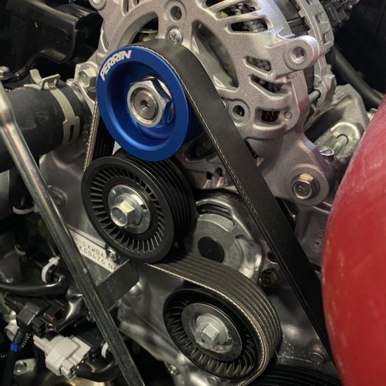 2006-2013 Subaru Forester XT EJ Blue Aternator Pulley by Perrin