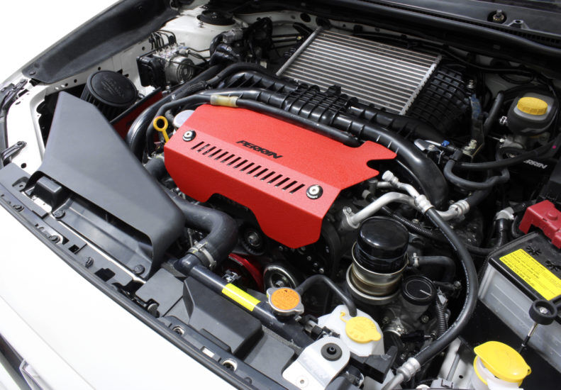 2015-2021 Subaru WRX Red Belt Cover by Perrin
