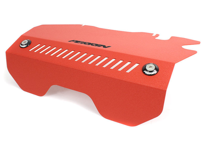 2015-2021 Subaru WRX Red Belt Cover by Perrin - PSP-ENG-152RD
