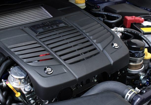 2015-2021 Subaru WRX Black Engine Cover Lockdown by Perrin