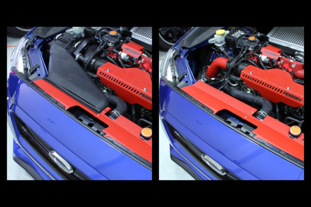 2015-2021 Subaru WRX & STI Red Radiator Shroud by Perrin