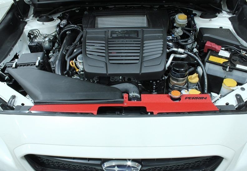 2015-2021 Subaru WRX & STI Red Radiator Shroud by Perrin