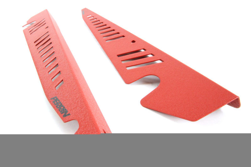 2015-2021 Subaru WRX & STI Red Fender Shroud by Perrin