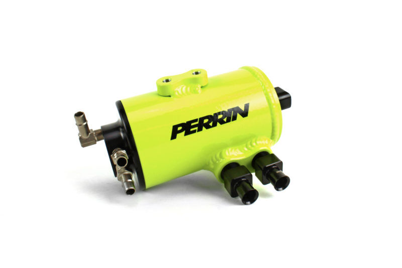 2008-2014 Subaru Impreza WRX & STI Neon Yellow Air Oil Separator Kit by Perrin
