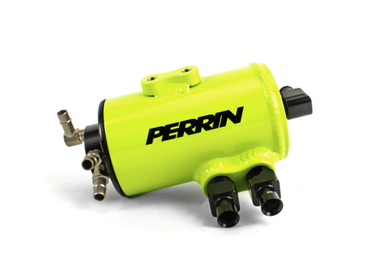 2008-2014 Subaru Impreza WRX & STI Neon Yellow Air Oil Separator Kit by Perrin