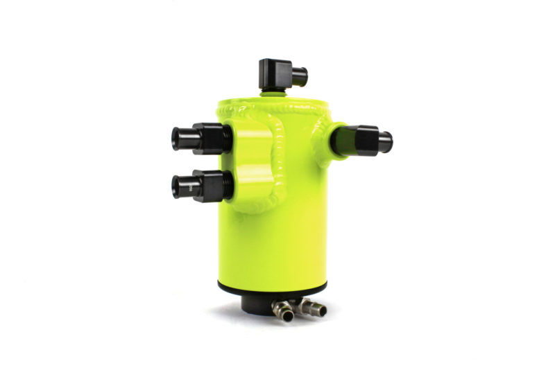 2008-2014 Subaru Impreza WRX & STI Neon Yellow Air Oil Separator Kit by Perrin - PSP-ENG-607NY